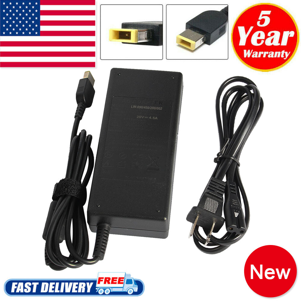 90W Adapter for Lenovo ThinkPad X1 Carbon Touch Ultrabook Charger Power Supply