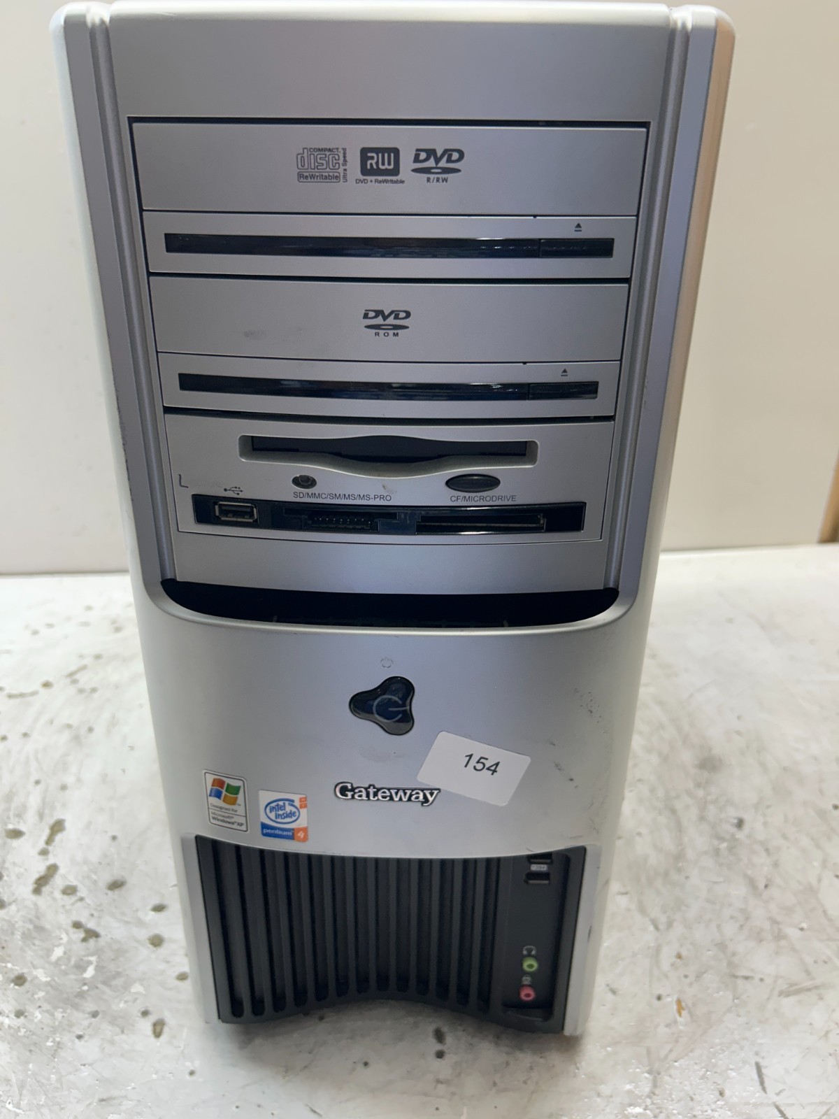 Gateway 7200X Intel Pentium 4 3.20GHz 2GB NO HDD