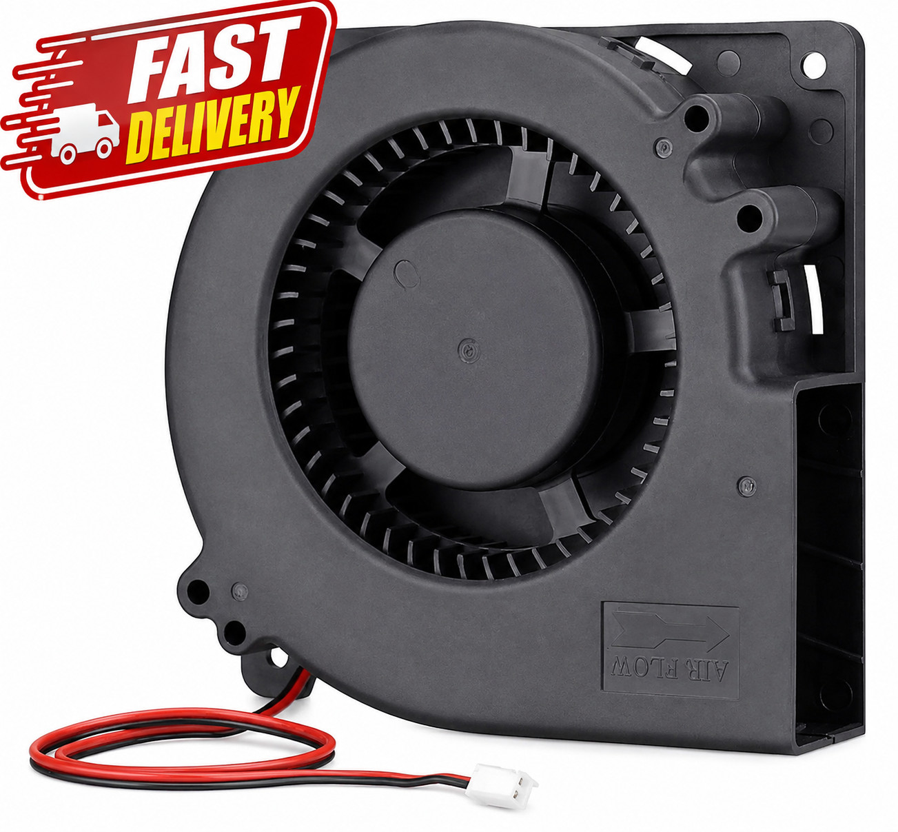 Wathai 120mm x 32mm 12V High Airflow DC Brushless Blower Fan for Radiator,...