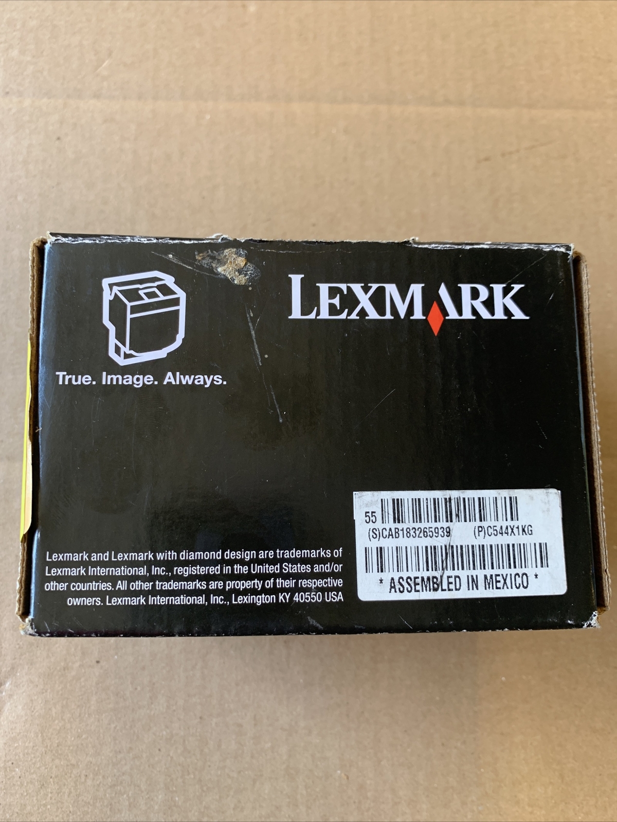 Genuine OEM Lexmark Extra High Yield Black Toner C544X1KG 6000 Page-Yield