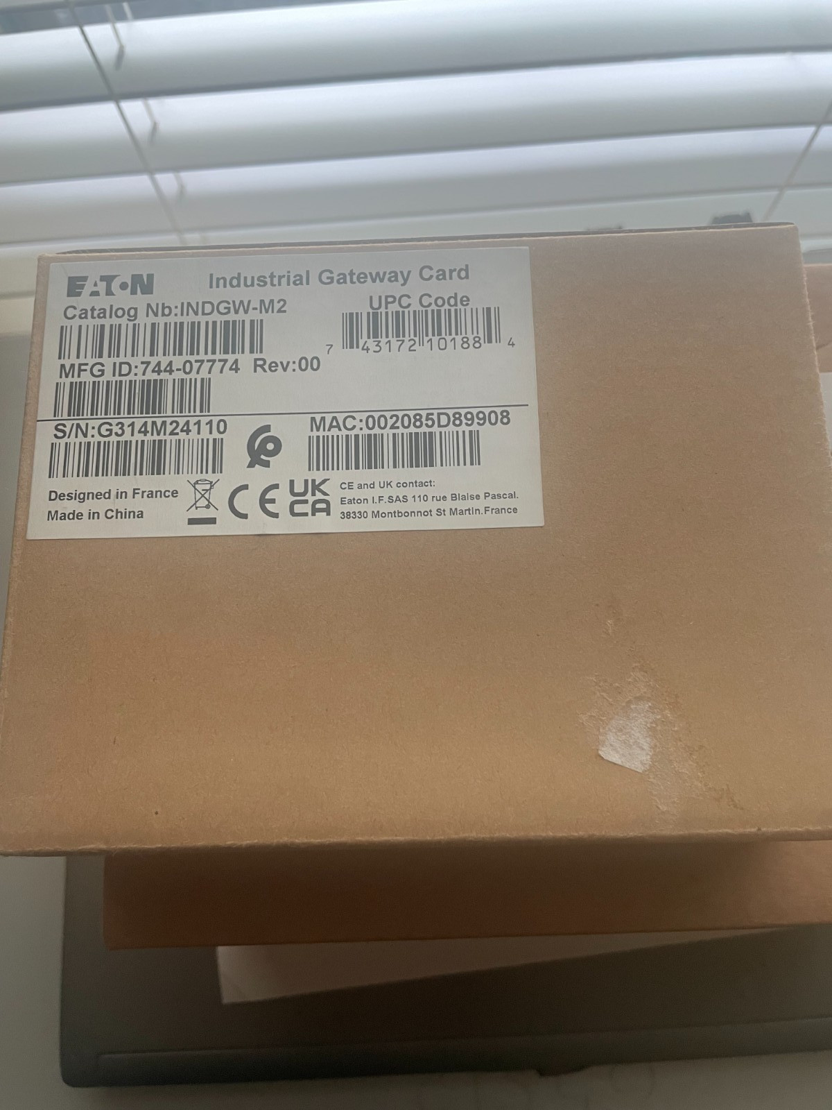 NEW Eaton INDGW-M2/ INDGW-M2 Industrial Gateway Card