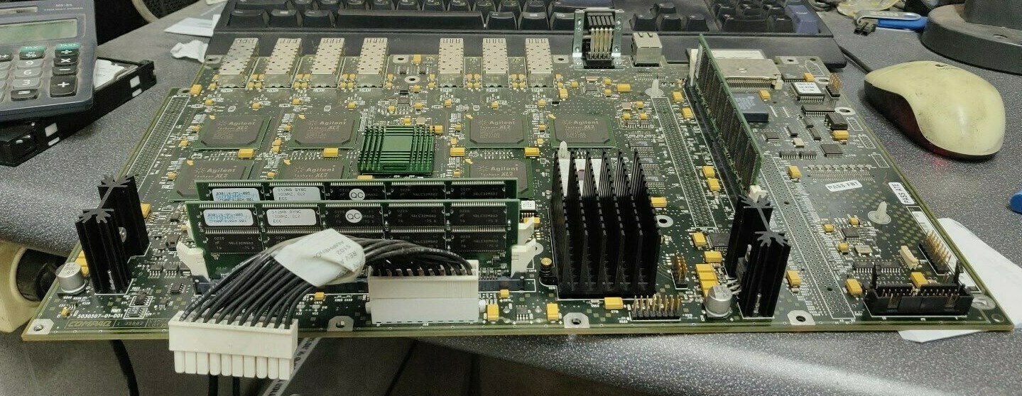 Compaq 54-30508-03 5030507-01 StorageWorks HSV100 System Board w/2x 512MB Cache