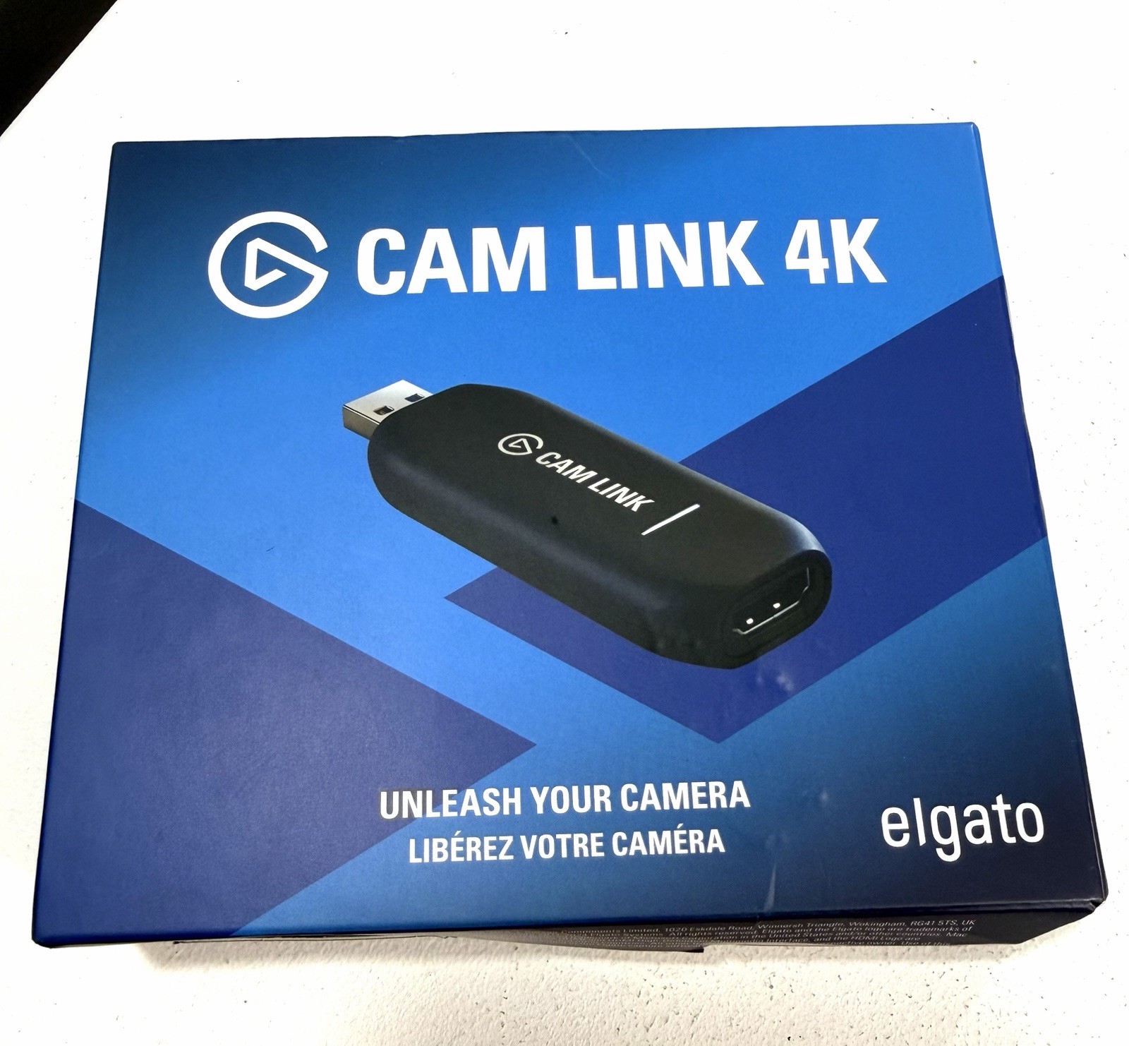 Elgato Cam Link 4K HDMI Camera Capture Card - Brand New Sealed 10GAM9901