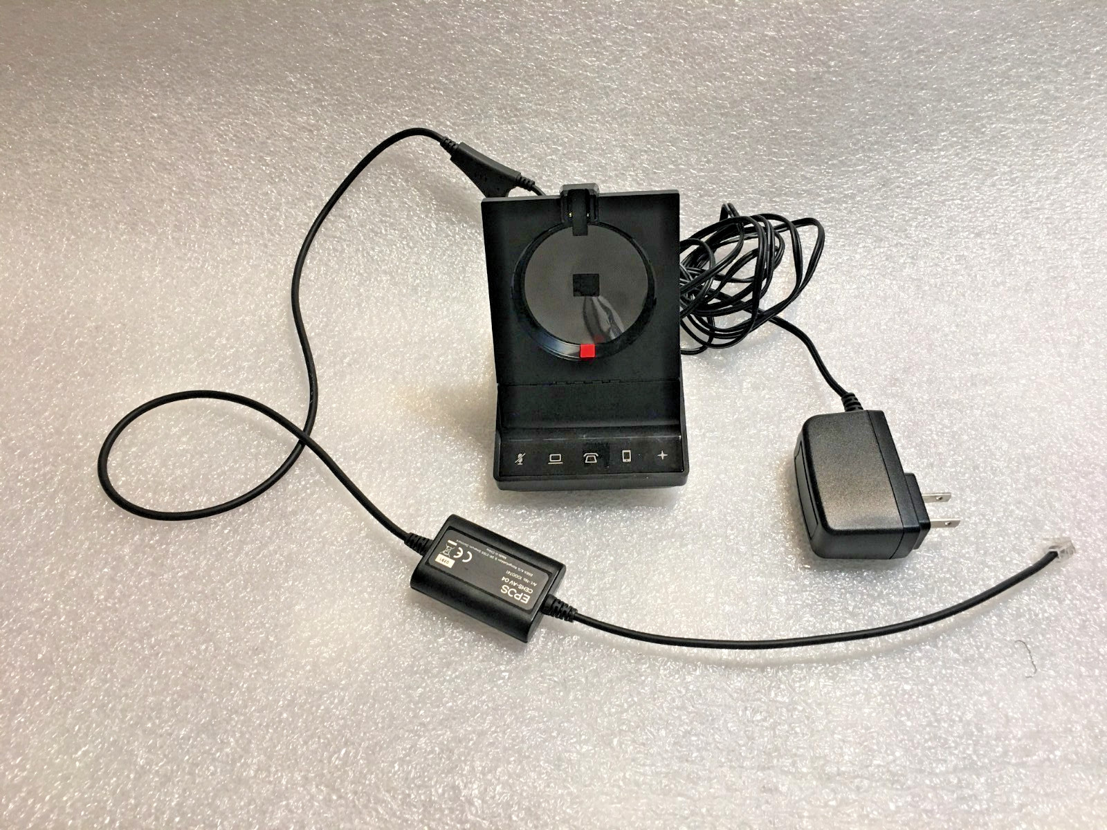 Sennheiser EPOS SDW 5 BS-US Base Station With CEHS-AV 04 Hook (MISSING HEADSET)