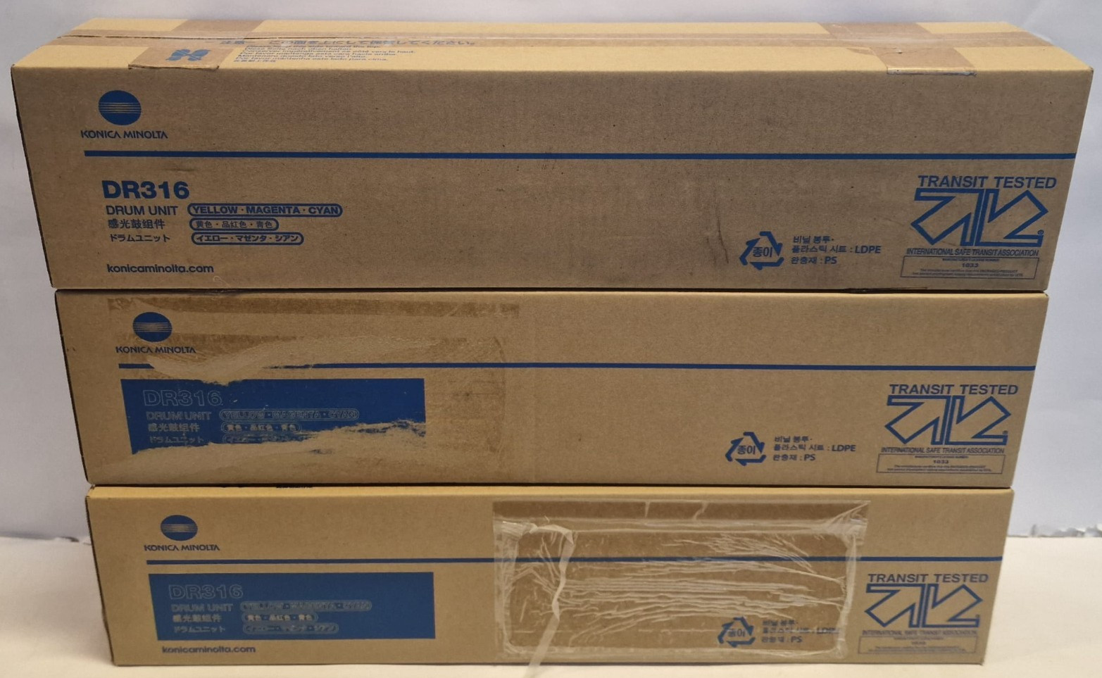 Konica Minolta DR316 AAV7-0TD Drum Drum Color CYM Bizhub C250i C300i C360i