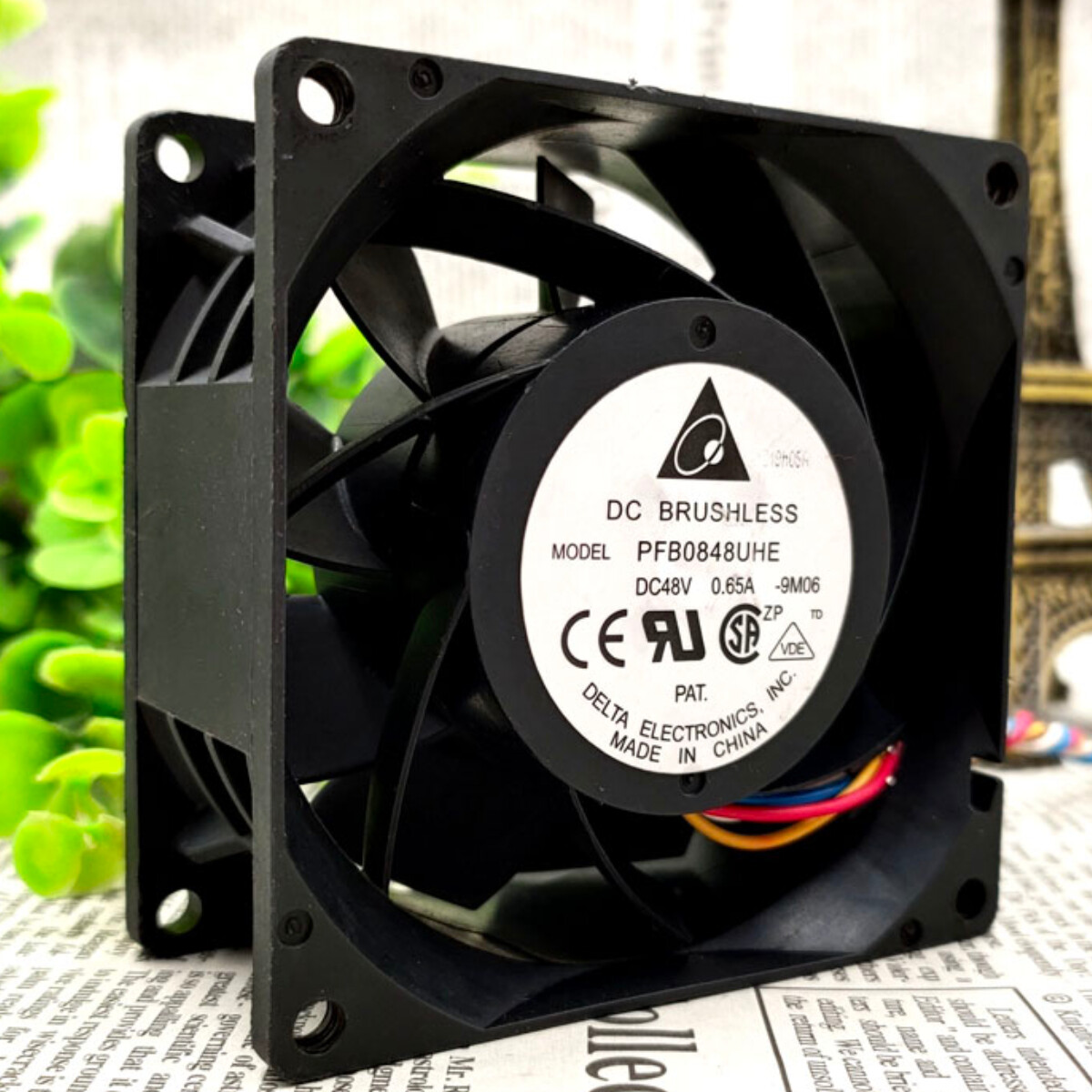 DELTA PFB0848UHE 8038 48v 0.65A 8CM  Cooling Industrial Fan High Air Volume