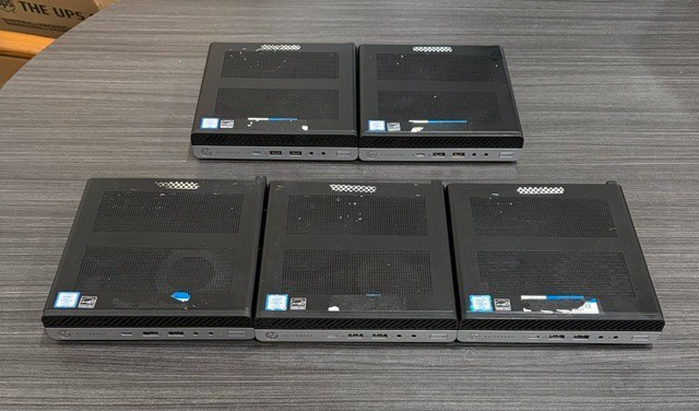 HP Elitedesk 800 G3 Mini 65W i5 7th Gen (Lot of 5)