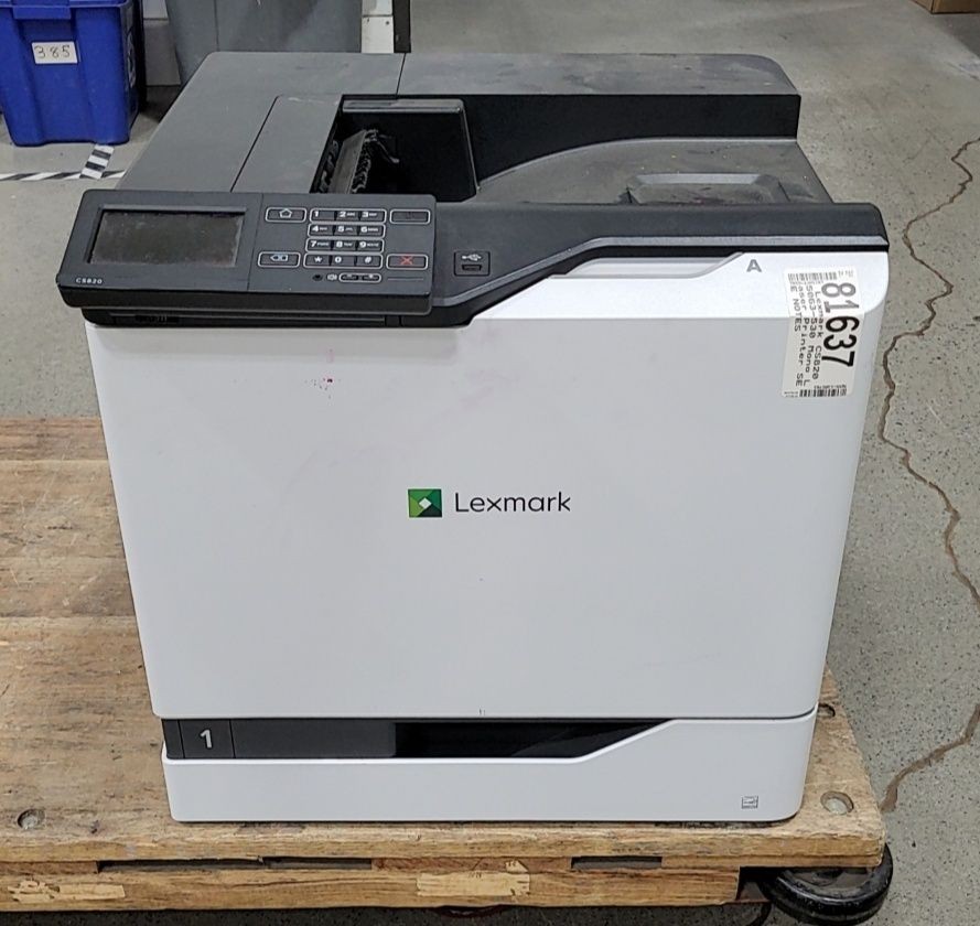 Lexmark CS820 5063-530 Mono Laser Printer SEE NOTES