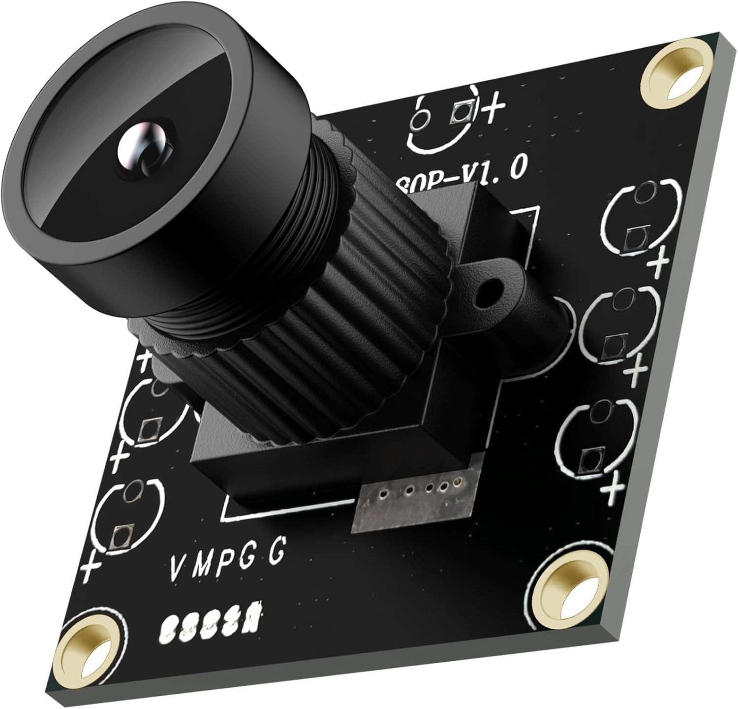 1080P USB2.0 UVC Camera, 130° Wide Angle Camera, Plug & Play for PC, Raspberry