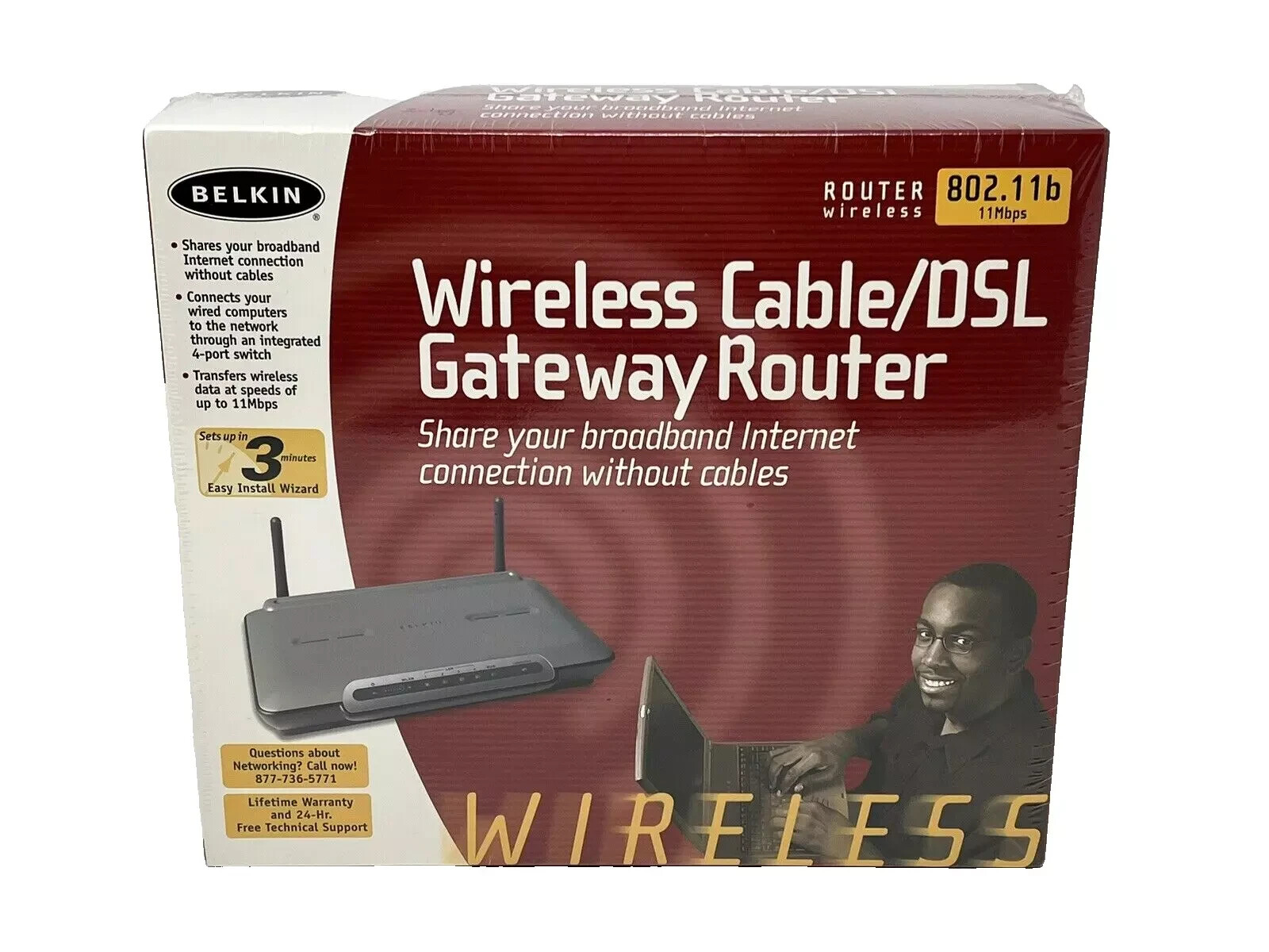 Belkin Wireless Cable / DSL Gateway Router 802.11b 11Mbps