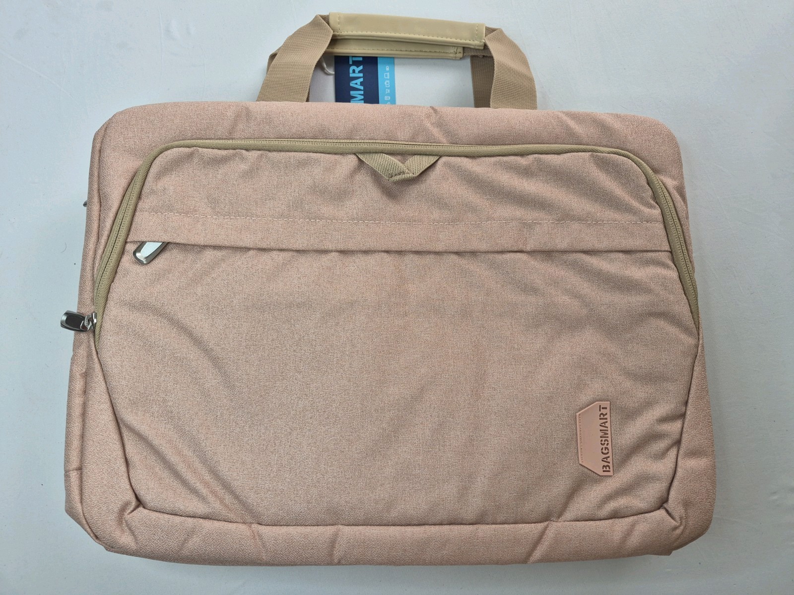 BAGSMART Computer Laptop Bag Briefcase Shoulder Work Travel PINK 