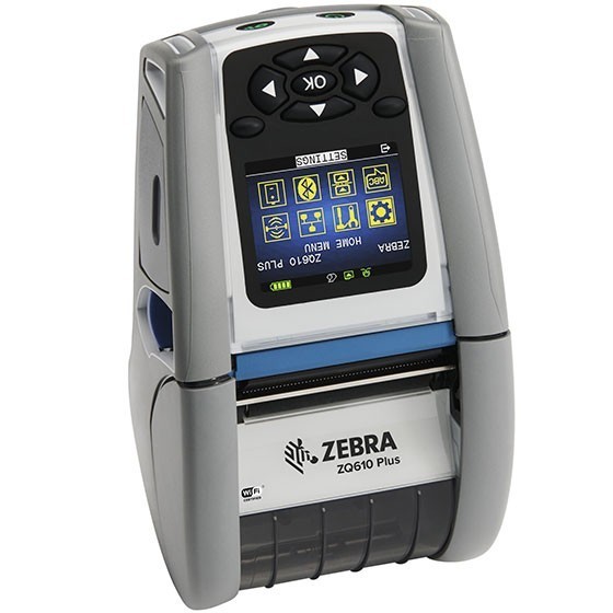 Zebra ZQ610 Plus ZQ61-AUXA004-00 203dpi DT BT Wi-Fi USB BarCode Printer
