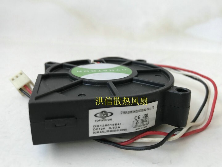 TOP MOTOR DB126015BU 12V 0.62A Turbine Small Blower Computer CPU Fan