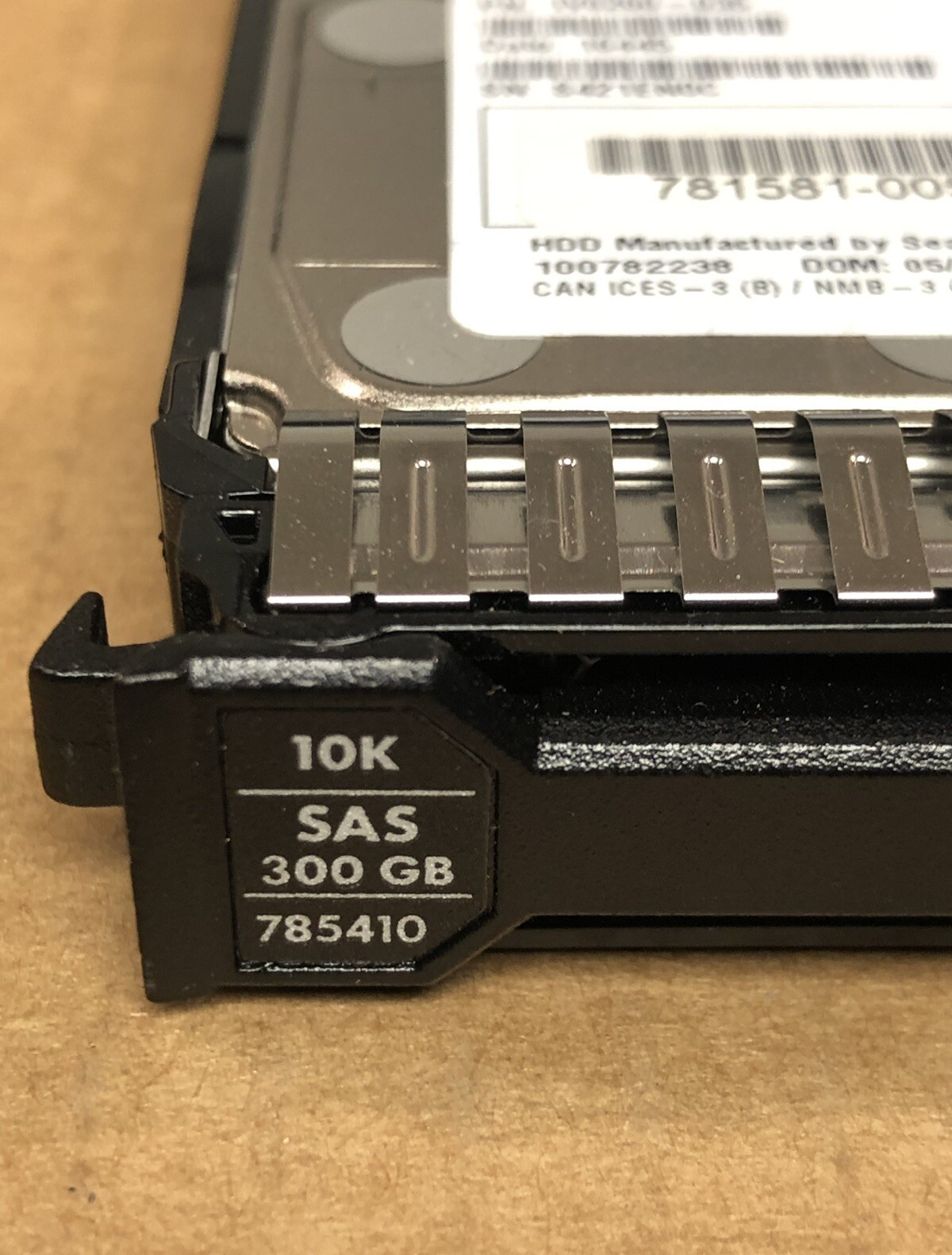 HPE 300GB SAS 10K 12G SFF Hard Drive HDD 2.5 Gen8 G8 Gen10 G9 DL360 DL380 DL560