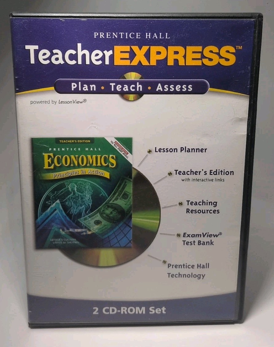 Economics : TeacherEXPRESS Prentice Hall (2-Disc CD-ROM) B494