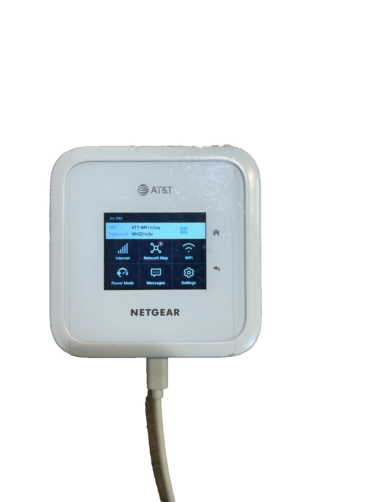 Netgear Nighthawk M6 5G MR6110 WiFi 6 Mobile Router (AT&T)  **READ FULL**