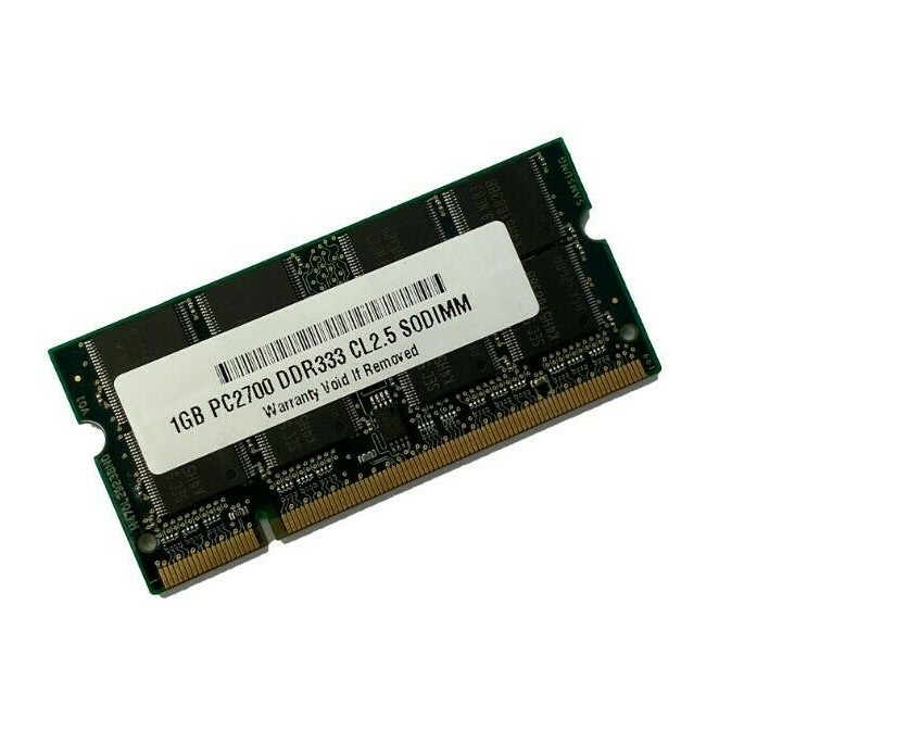 1GB PC2700 DDR333 SODIMM for Fujitsu Siemens FMV LIFEBOOK Notebook Laptop Memory