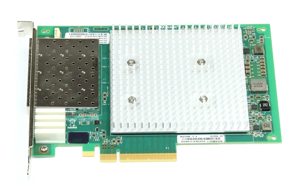 Dell HCWVX QLogic QLE2694 16Gb Quad Port SFP+ FC Host Bus Adapter