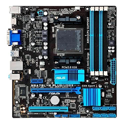 ASUS M5A78L-M PLUS/USB3 DDR3 HDMI DVI 760G MICROATX BLACK - Scratch & Dent