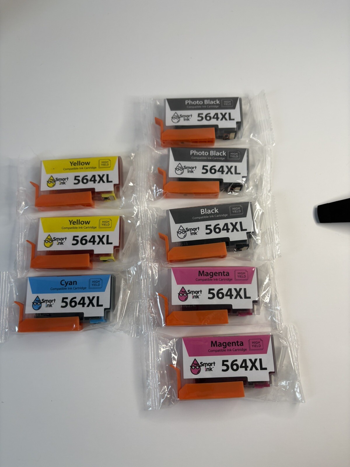 HP & Smart Ink 564XL HP Replacement Ink Cartridges New 8pc Multiple Colors