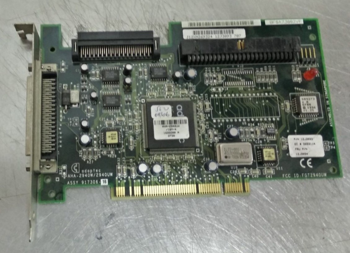 IBM 12J3094 SCSI PCI Adapter Card (Adaptec AHA-2940UW/IBM-4) - 