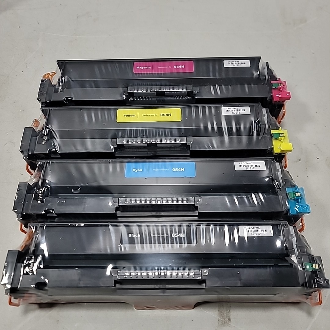 4PK CRG‑054 Toner for Canon 054 Lemero Compatible MF641cw Black & Color