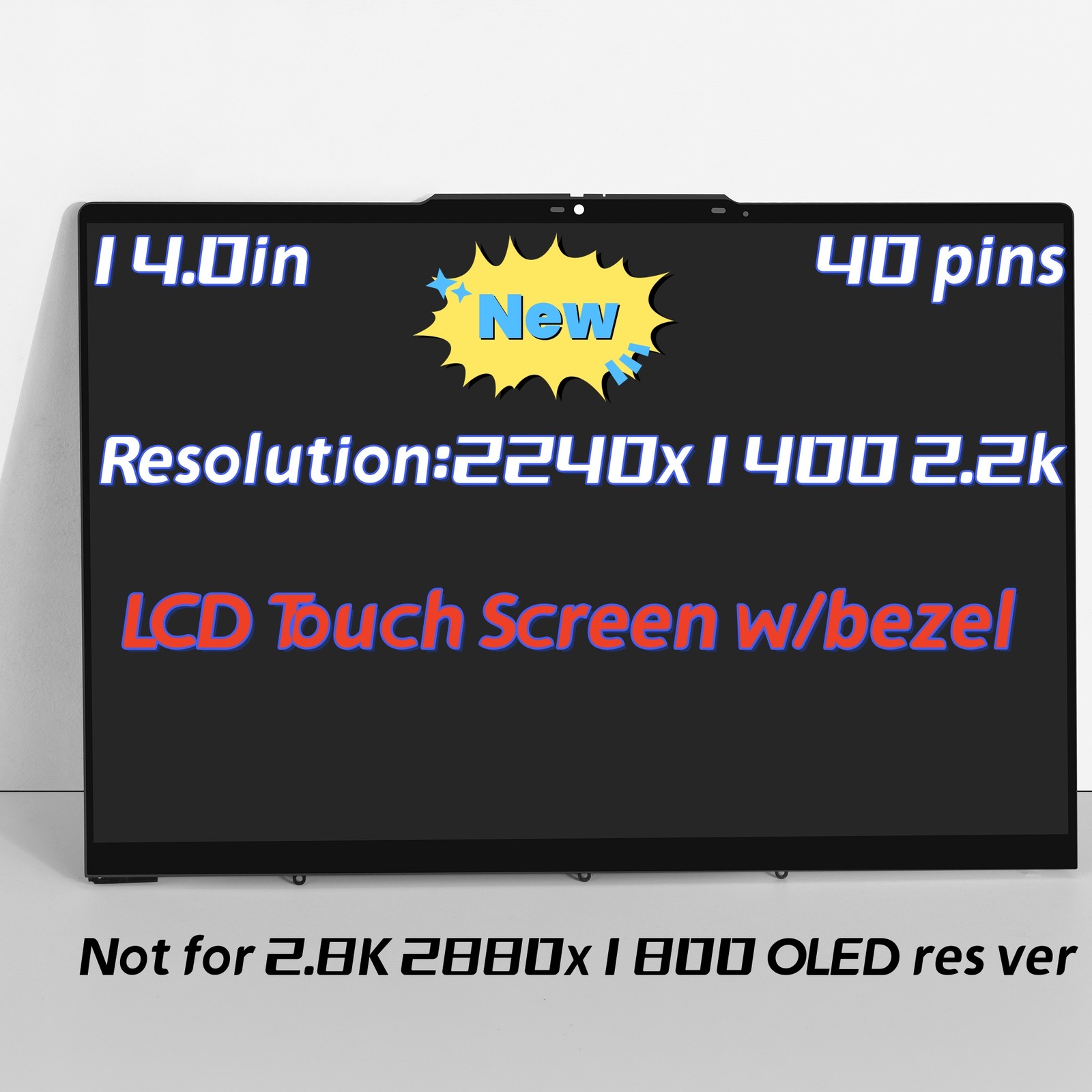 For Lenovo Yoga 7 14IAL7 82QE000KUS 82QE000LUS 2240x1400 LED LCD Touch Screen
