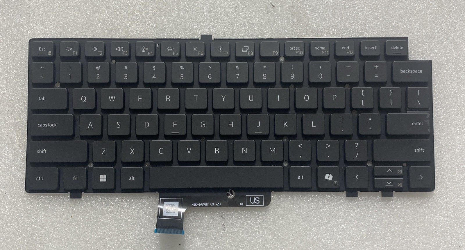 Dell Latitude 7640 7430 7440 7340 US Eng Backlit Keyboard TRN4T 0TRN4T Au Kb4