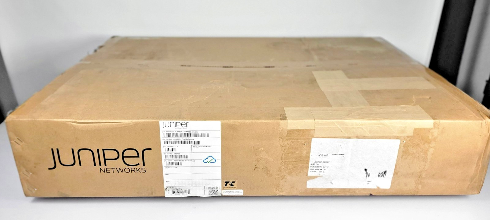 Juniper QFX5130-48C-AFI 48x 100GbE 8x 400GbE Switch New Sealed Warranty