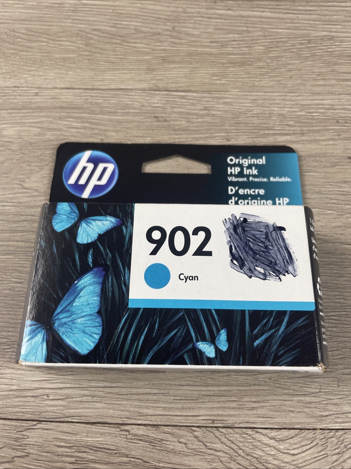 T6L86AN New Genuine HP 902 Cyan Ink Cartridge 10/2024