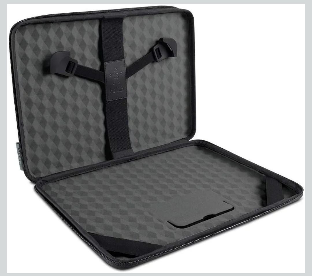Belkin Air Protect 11" Universal Always-On Sleeve, B2A079-COO - Black/Grey New 