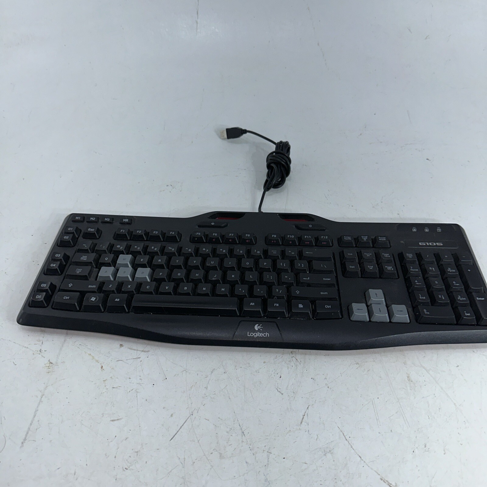 Logitech G105 Model Y-U0013 Wired Gaming Keyboard TESTED WORKS