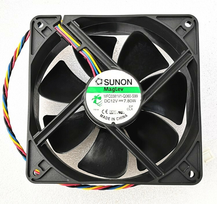 Original SUNON MFC0381V1-Q060-S99 12V 7.8W 120×120×38mm 4-Pin PWM Cooling Fan