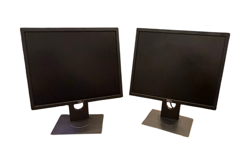 Dell Professional P1917S 19" 1280 x 1024 IPS Monitor HDMI DP VGA Bundle lot of 2