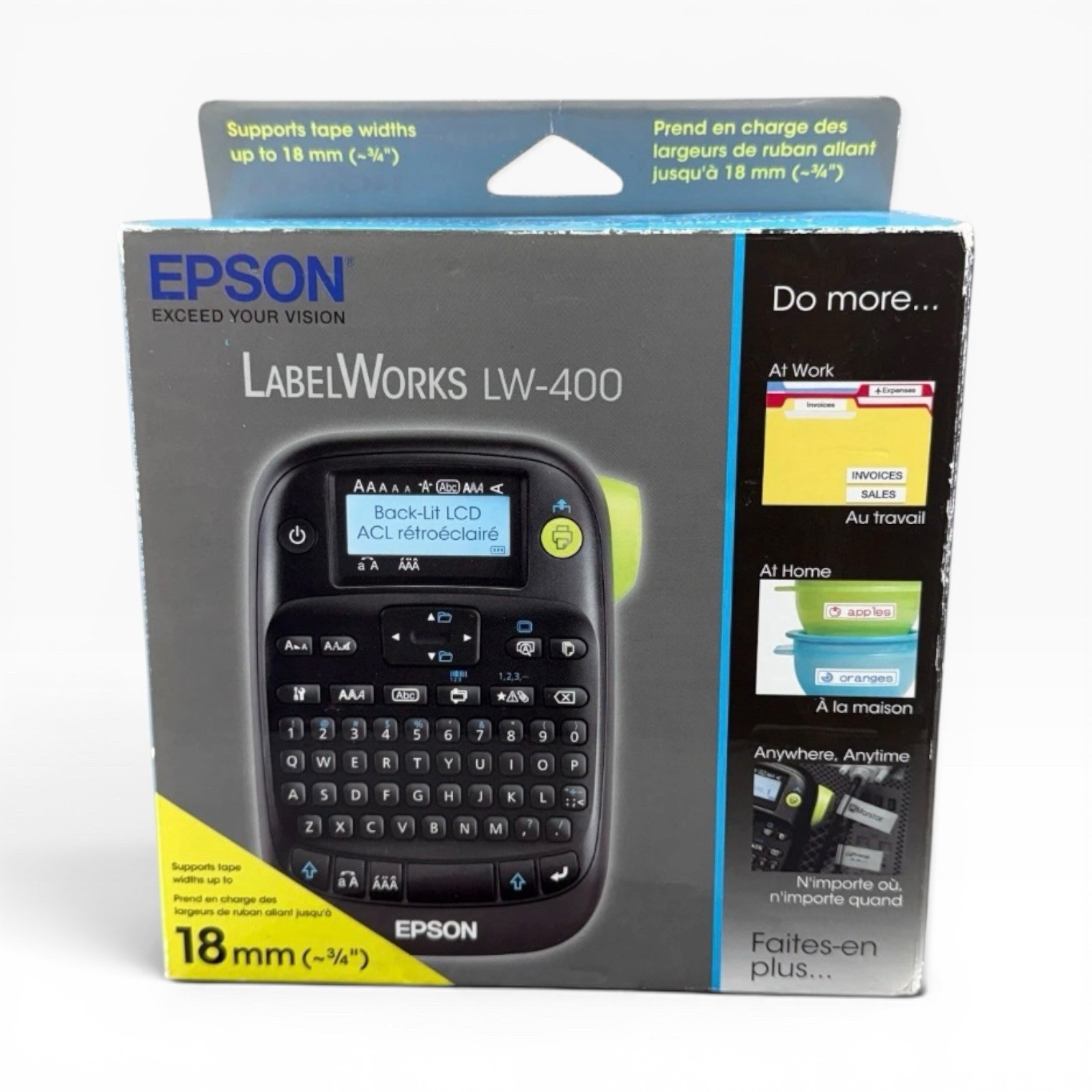 Epson LabelWorks LW-400 Label Printer Dot Metrix  C51CB70010 - Brand New