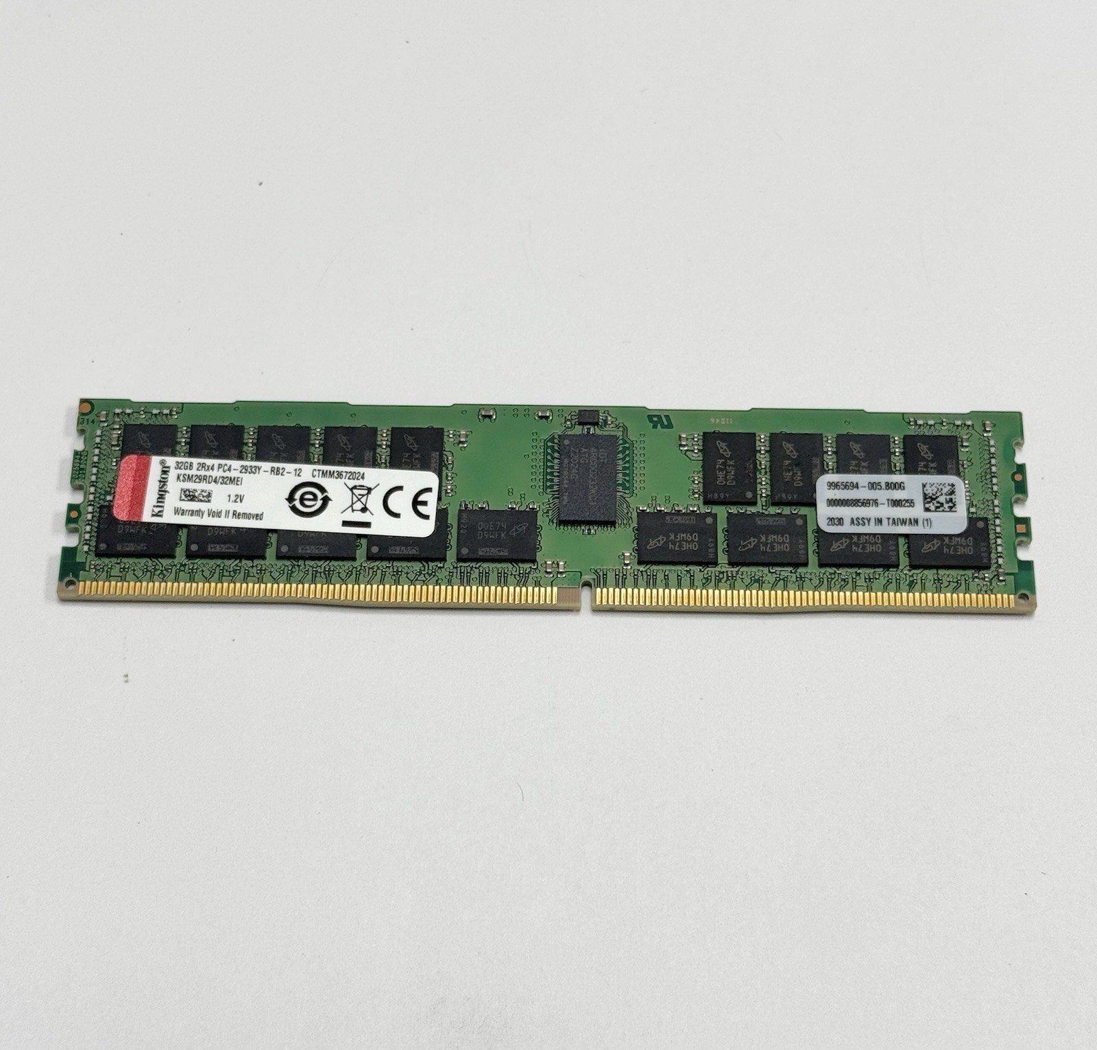 *AS/IS READ* Kingston KSM29RD4/32MEI 32GB 2Rx4 PC4-2933Y Server Memory