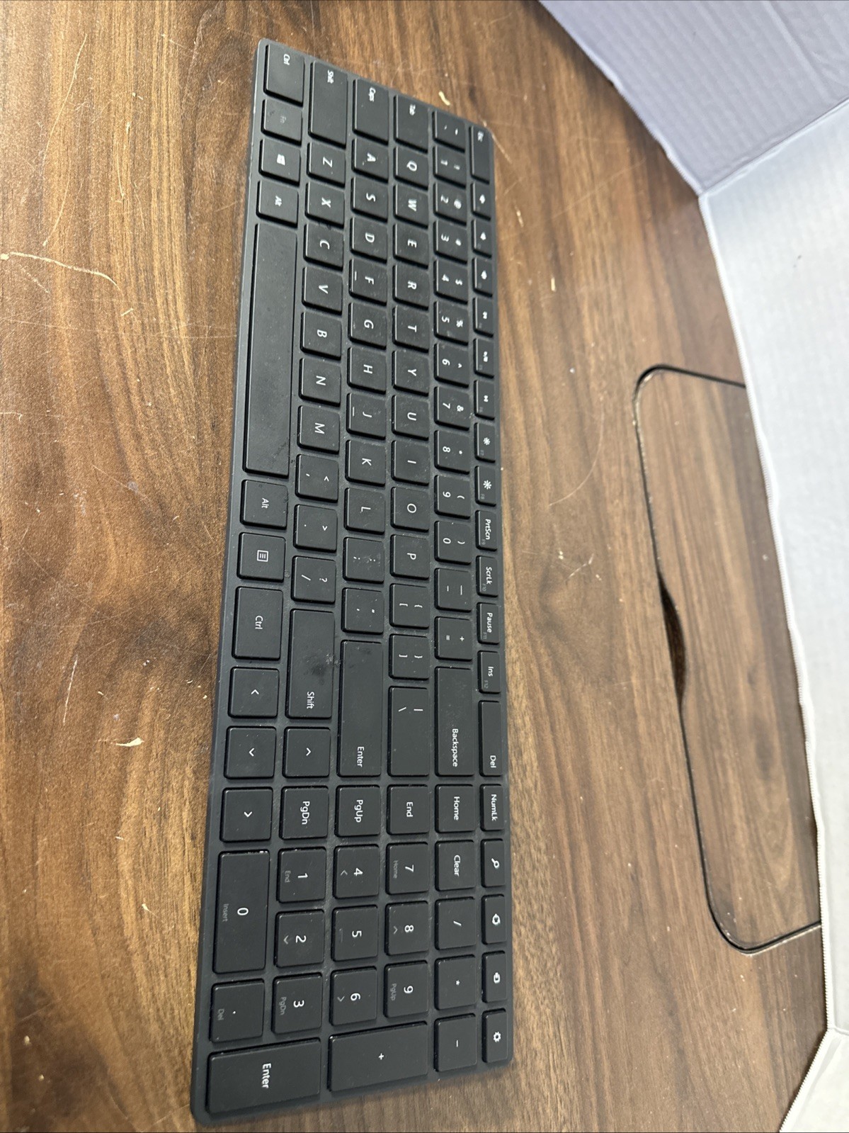 Microsoft Designer Bluetooth Keyboard Matte Black Model 1678 Wireless -