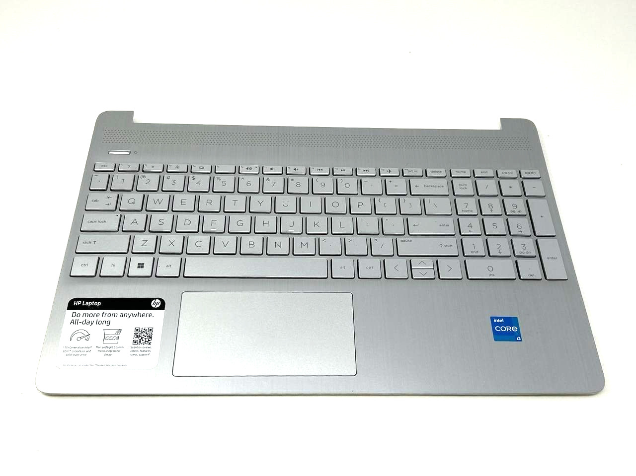 HP 15-EF 15-EF1001DS  15.6" Palmrest Backlit Keyboard EA0P500601A L60342-Q01