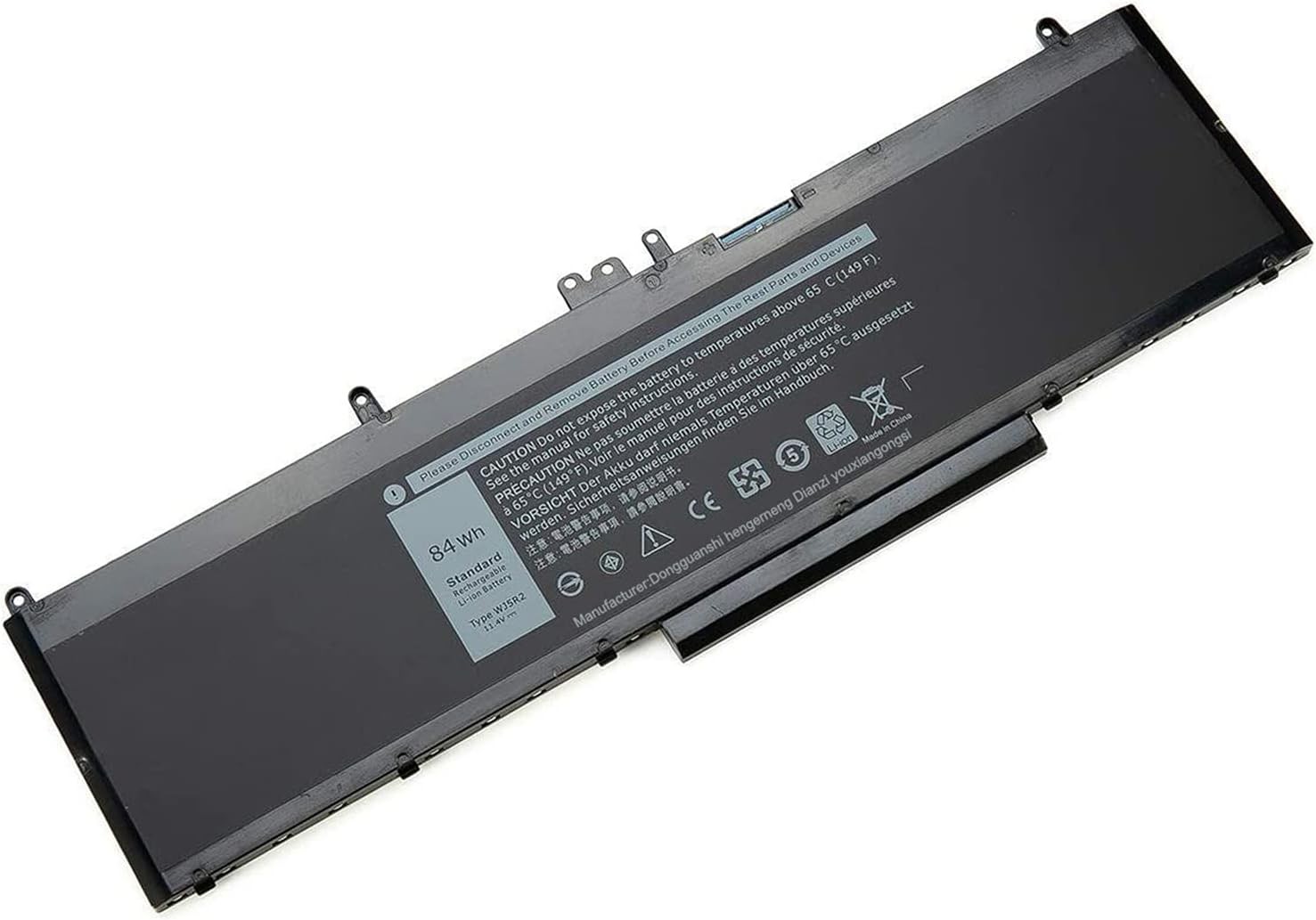 WJ5R2 4F5YV Laptop Battery Replacement for Dell Latitude 5570 Precision 3510