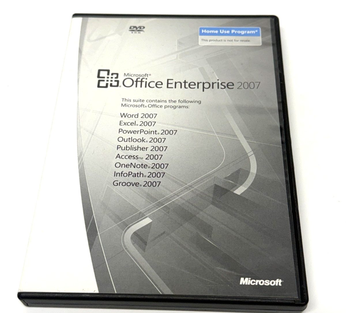 Microsoft Office Enterprise 2007 DVD Home Use Program Key Windows English
