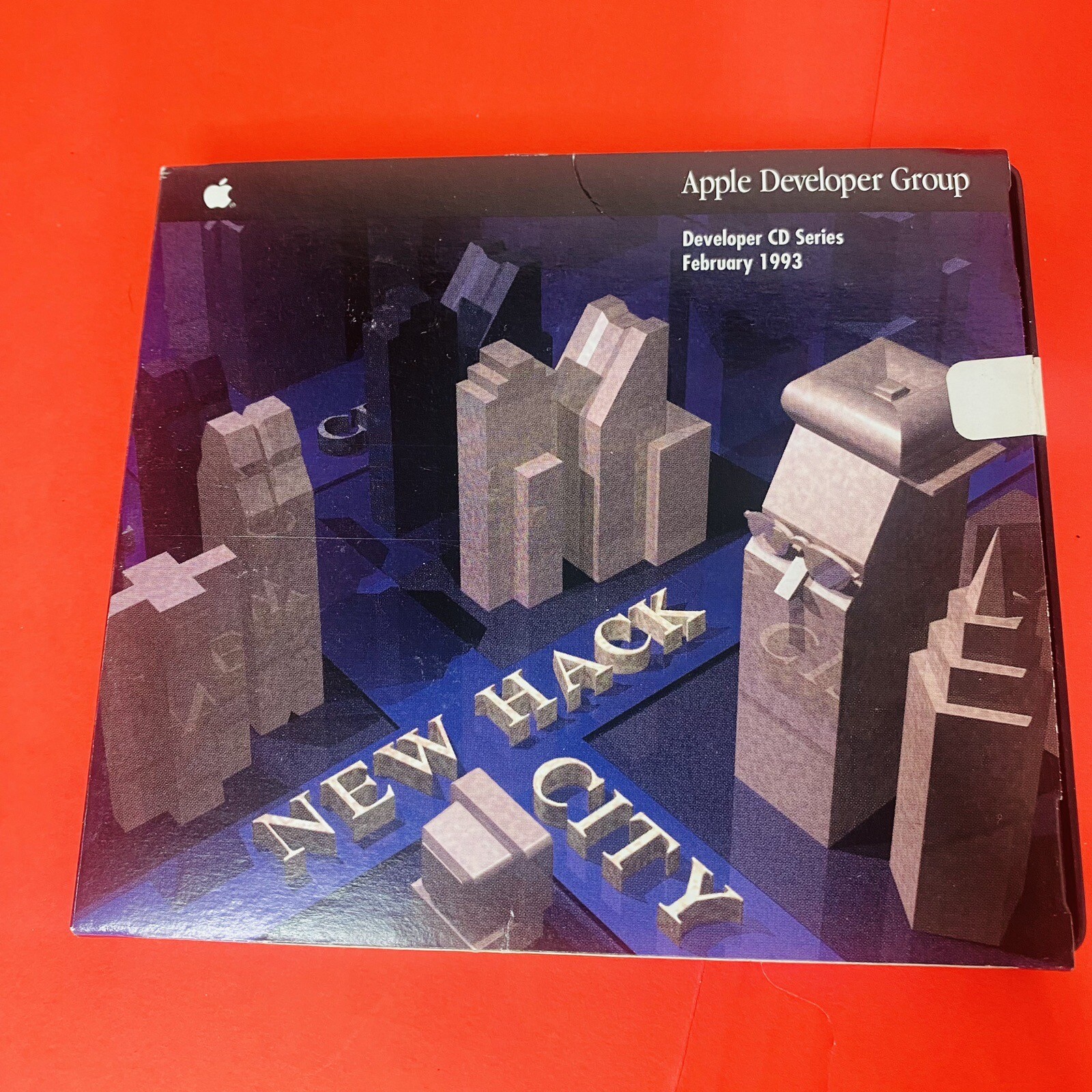 1993 February Apple Developer Group CD Series New Hack City Vtg