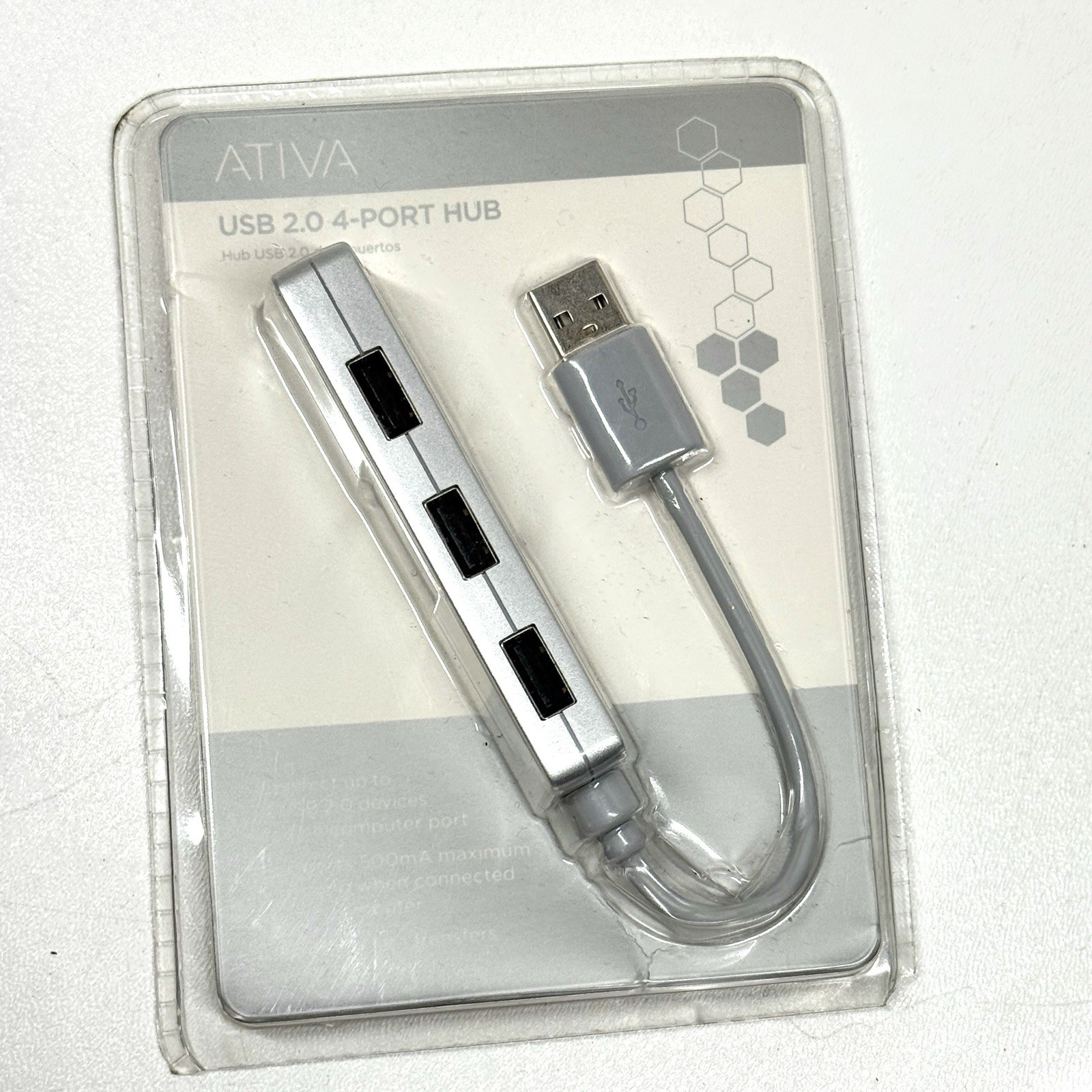 Ativa USB 2.0 4-Port HUB New
