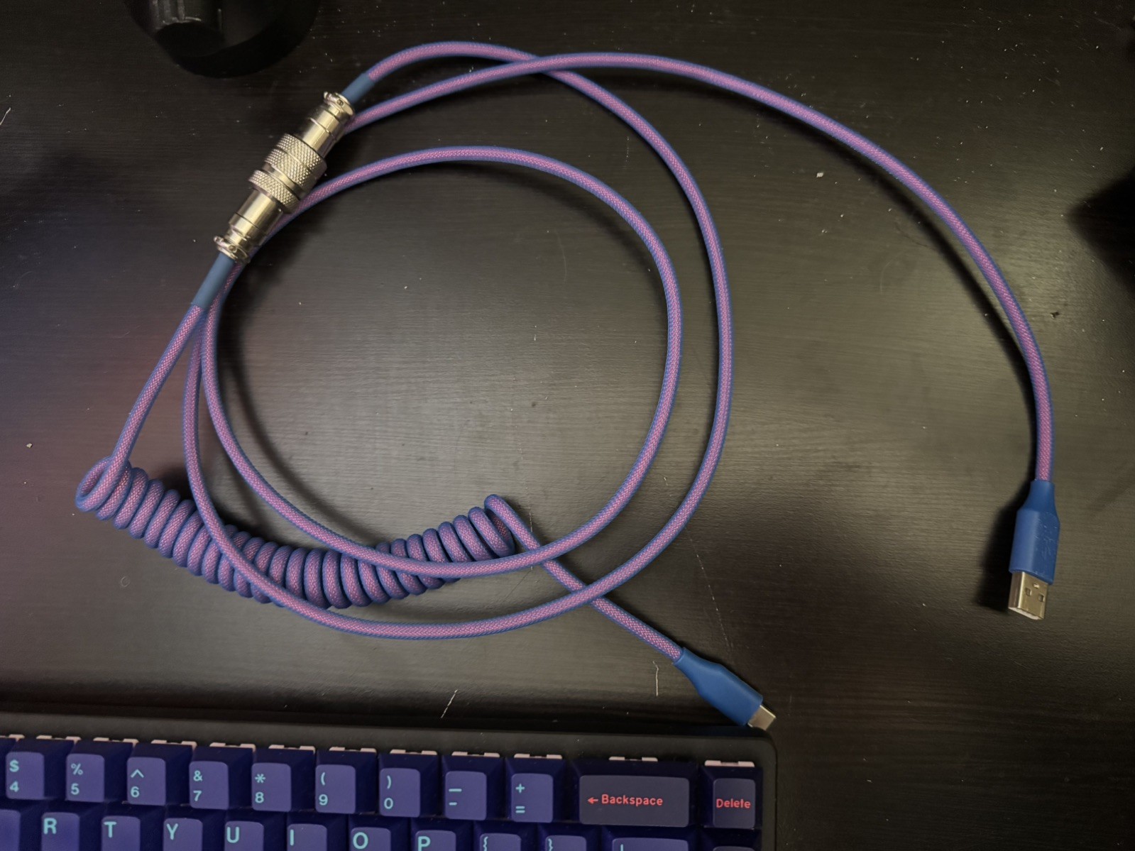 DROP MITO GMK Laser Custom Keycap Set comes with keyboard and cable