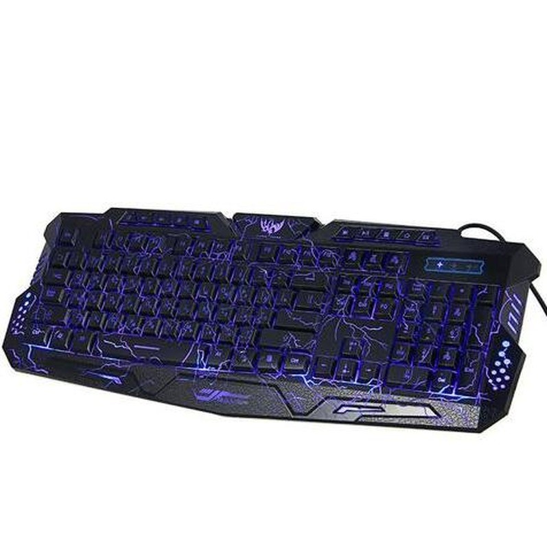 Luminescent Keyboard Plastic for Gaming and Office Use
