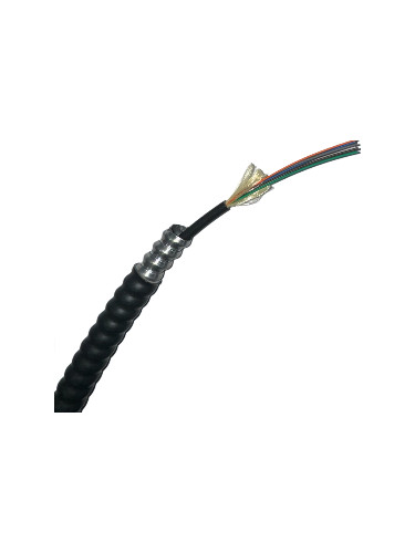 1200ft 12 Strand Singlemode Indoor/Outdoor AIA ARMORED Plenum Fiber Optic Cable