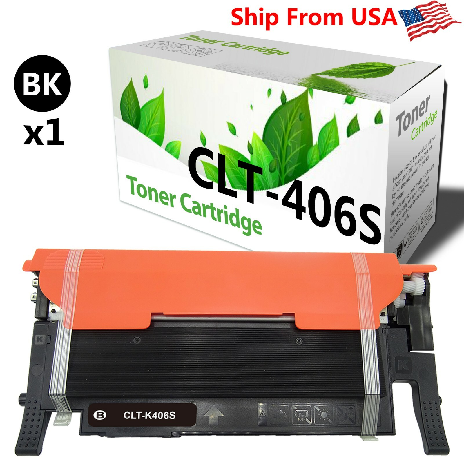 1 PK CLT406S CLT 406S CLT-406S Toner Cartridge for CLX-3305FW 3305FN