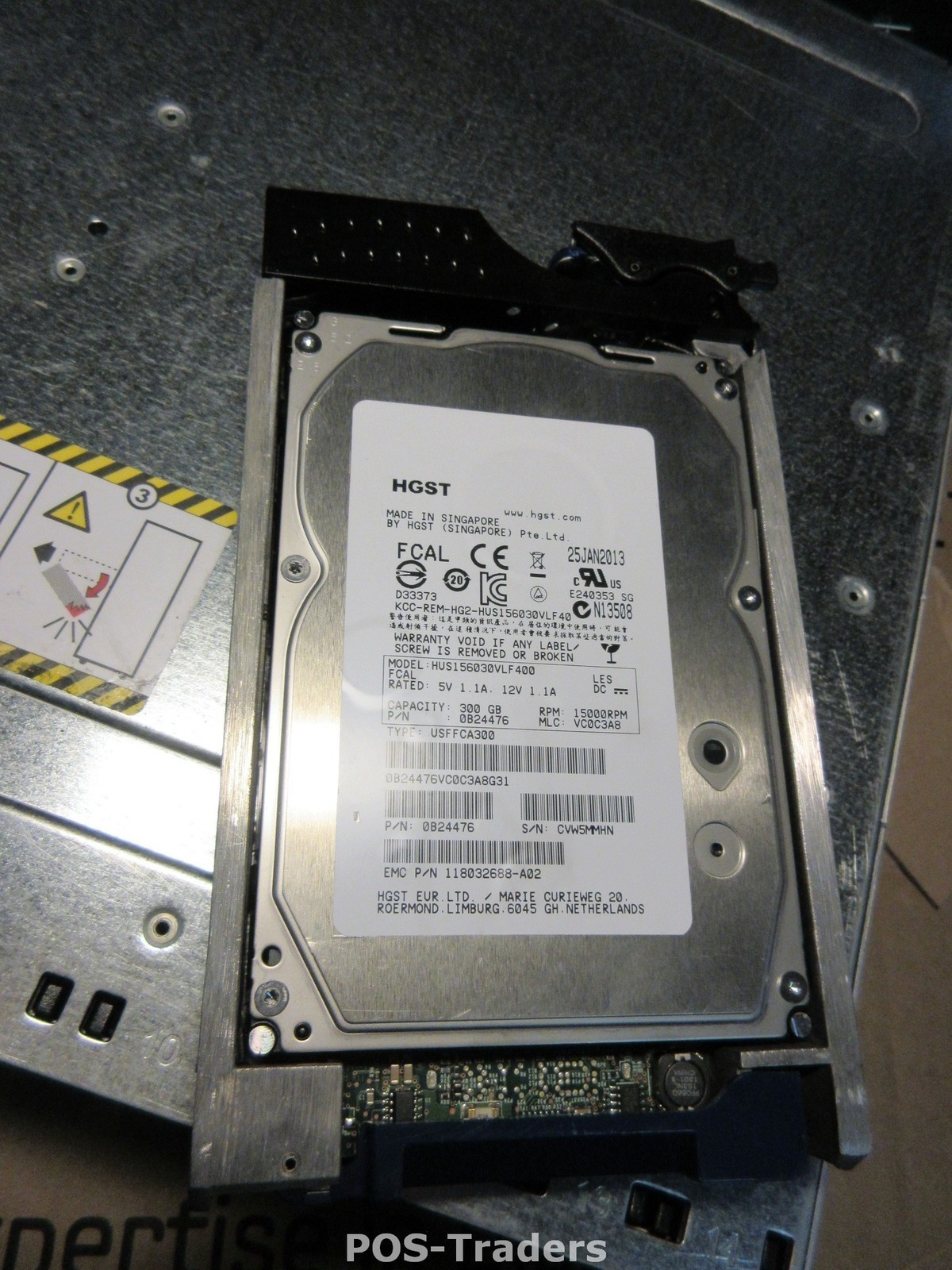 Hitachi Ultrastar 300GB Fibre 15K 3.5" HUS156030VLF400 0B24476 HDD FROM TR651