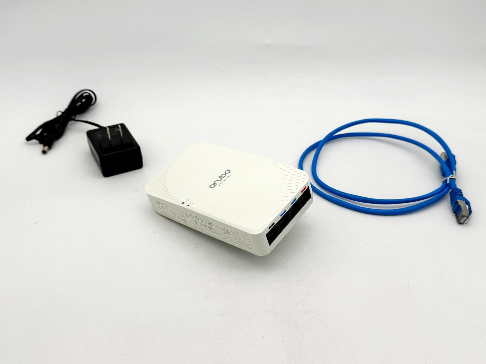 ARUBA IAP-205H APINH205 JW217A 802.11AC DUAL BAND WIRELESS ACCESS POINT W CABLE