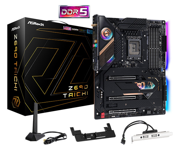 ASRock Z690 Taichi motherboard - brand new