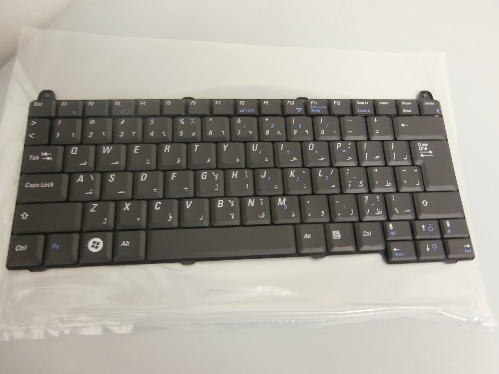 READ New Genuine Dell Vostro 1310 1510 ARABIC Keyboard - T449C